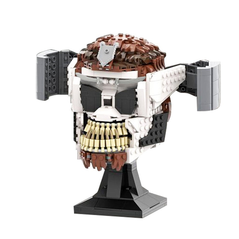 Fantasy General Helmet MOC Character Display Building Kit - 5