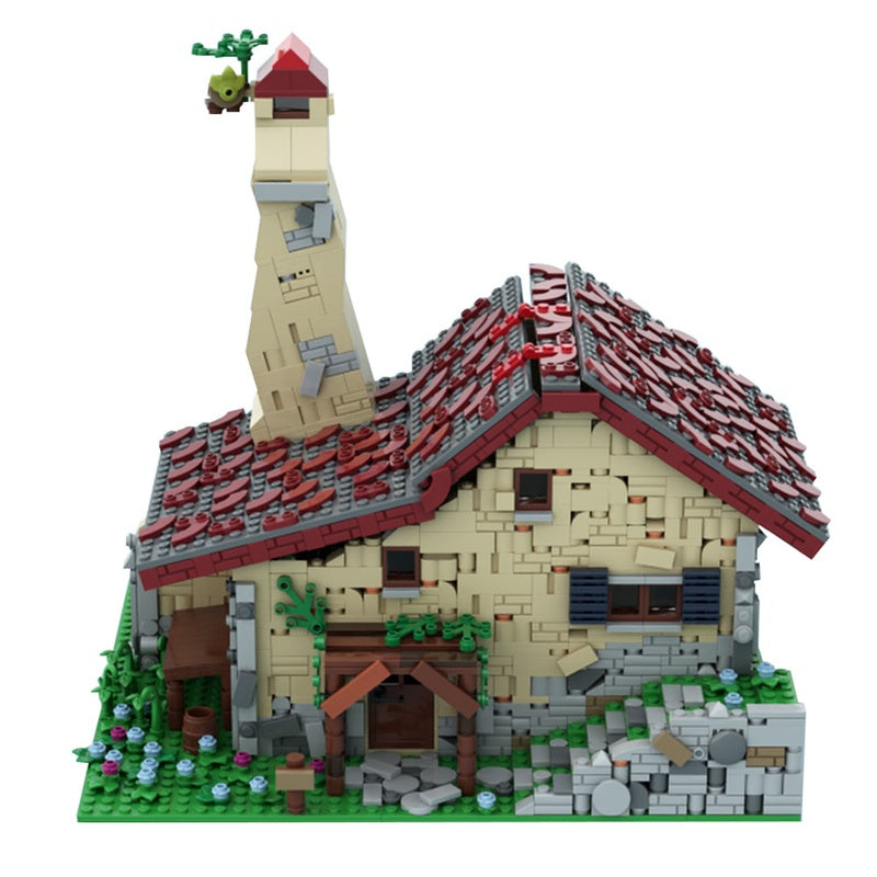 Fantasy Hero Wilderness House Building Kit | LEGO-Compatible MOC - 5