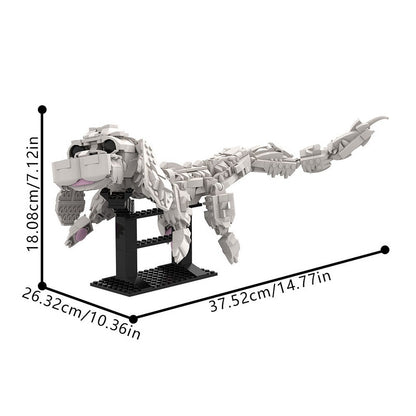 Fantasy Luck Dragon MOC Building Kit | Mythical Creature Figure Model - 2