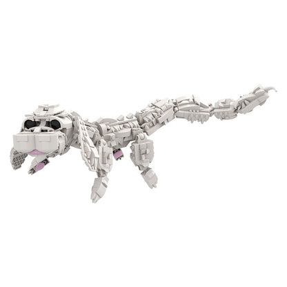 Fantasy Luck Dragon MOC Building Kit | Mythical Creature Figure Model - 5