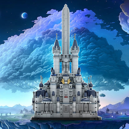 Fantasy Royal Capital Castle Diorama Building Kit | LEGO-Compatible MOC - 2