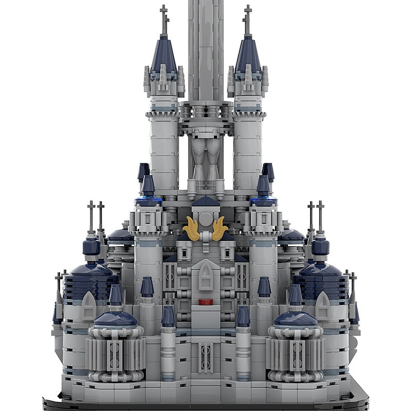 Fantasy Royal Capital Castle Diorama Building Kit | LEGO-Compatible MOC - 3