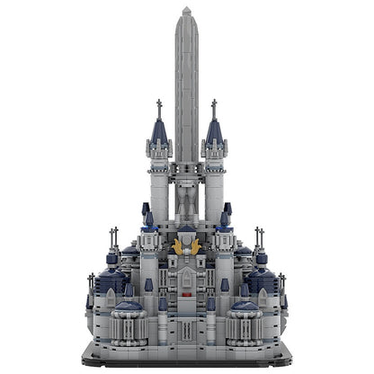 Fantasy Royal Capital Castle Diorama Building Kit | LEGO-Compatible MOC - 5