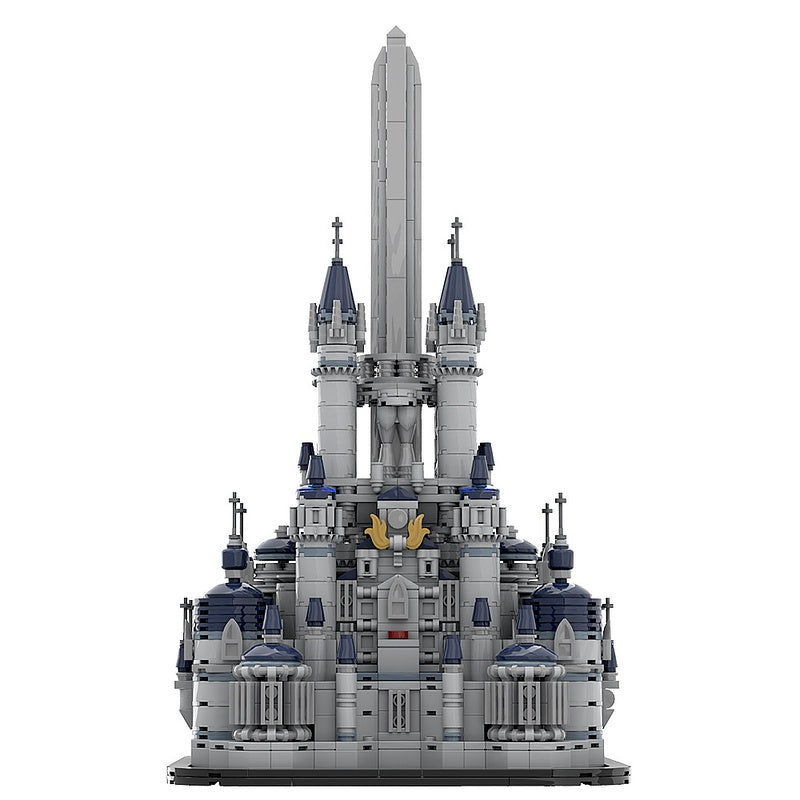 Fantasy Royal Capital Castle Diorama Building Kit | LEGO-Compatible MOC - 6