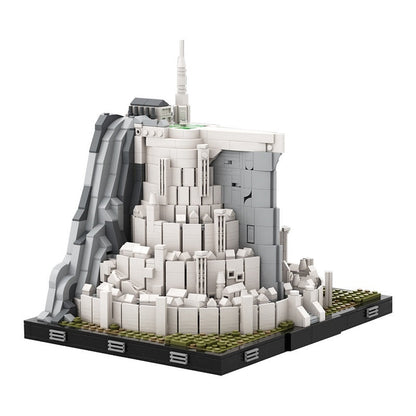 Fantasy White Tower City MOC Building Kit - 6