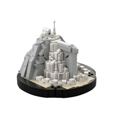 Fantasy White Tower City MOC Building Kit - 8
