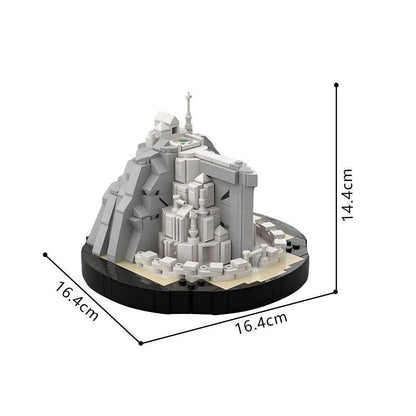 Fantasy White Tower City MOC Building Kit - 9