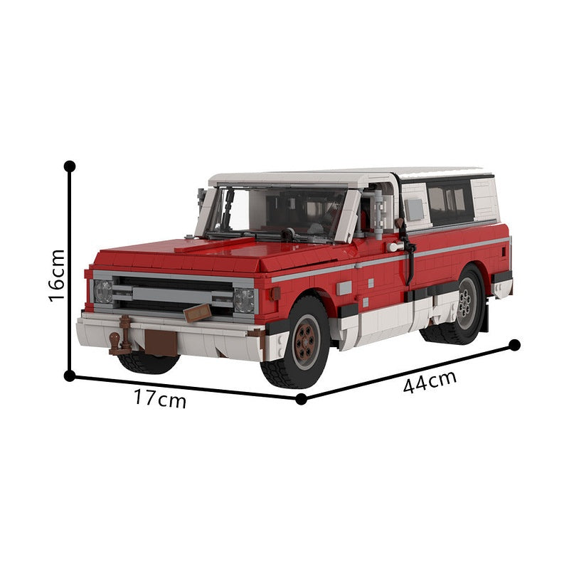 Farmtruck MOC Agricultural Vehicle Building Kit - 3