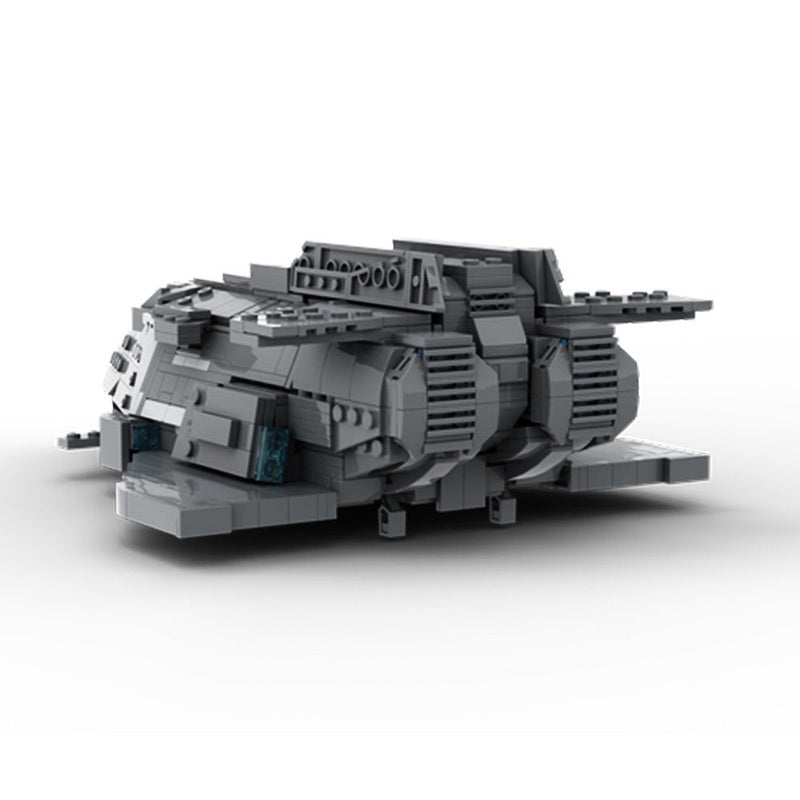 Federal Gunship MOC Spacecraft Building Kit | Futuristic Space Gunship - 2