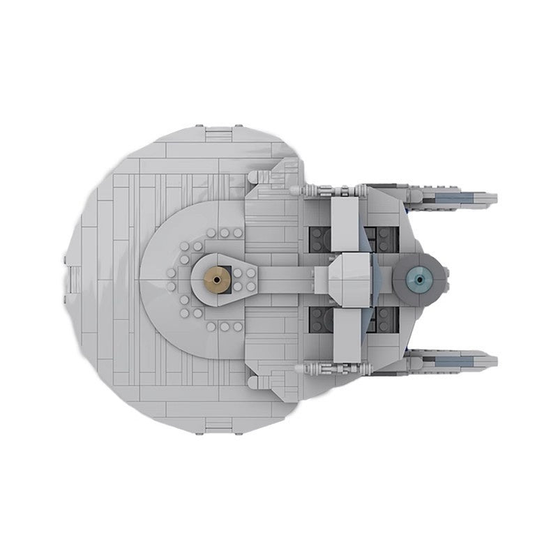 Federation Miranda Class Cruiser Building Kit | LEGO-Compatible MOC  - 1