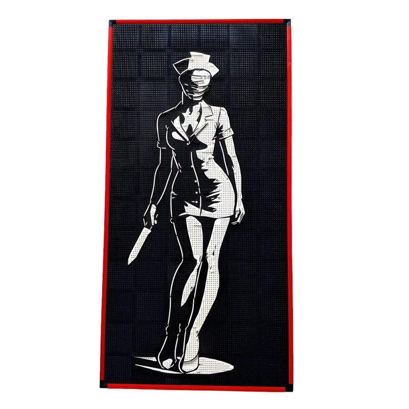 Female Horror Figure Art Relief MOC Building Kit - 2