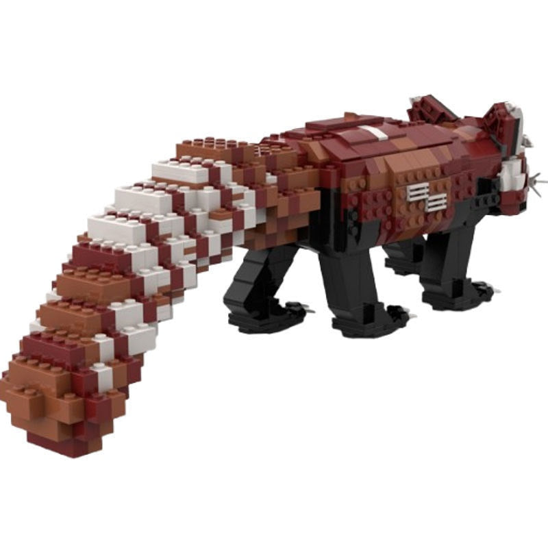 Firefox Red Panda MOC Building Kit | Wildlife Model - 2