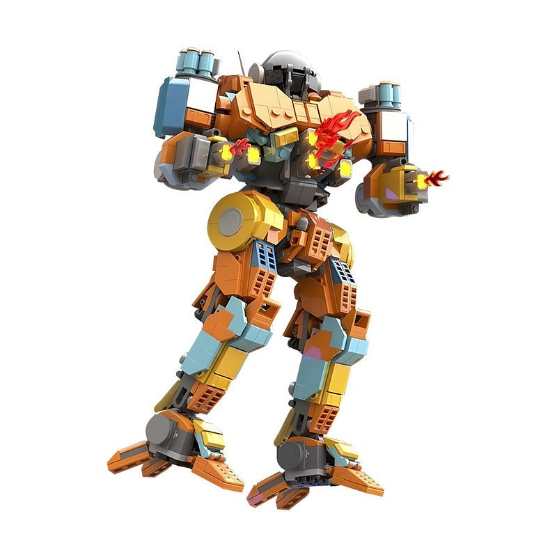 Firestarter FS9 Sci-Fi Mecha MOC Building Kit | Futuristic Robot Model - 1