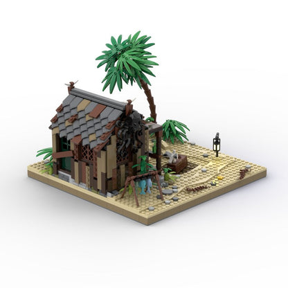 Fisherman's Hut Building Kit | Port Sauvage | LEGO-Compatible MOC - 2