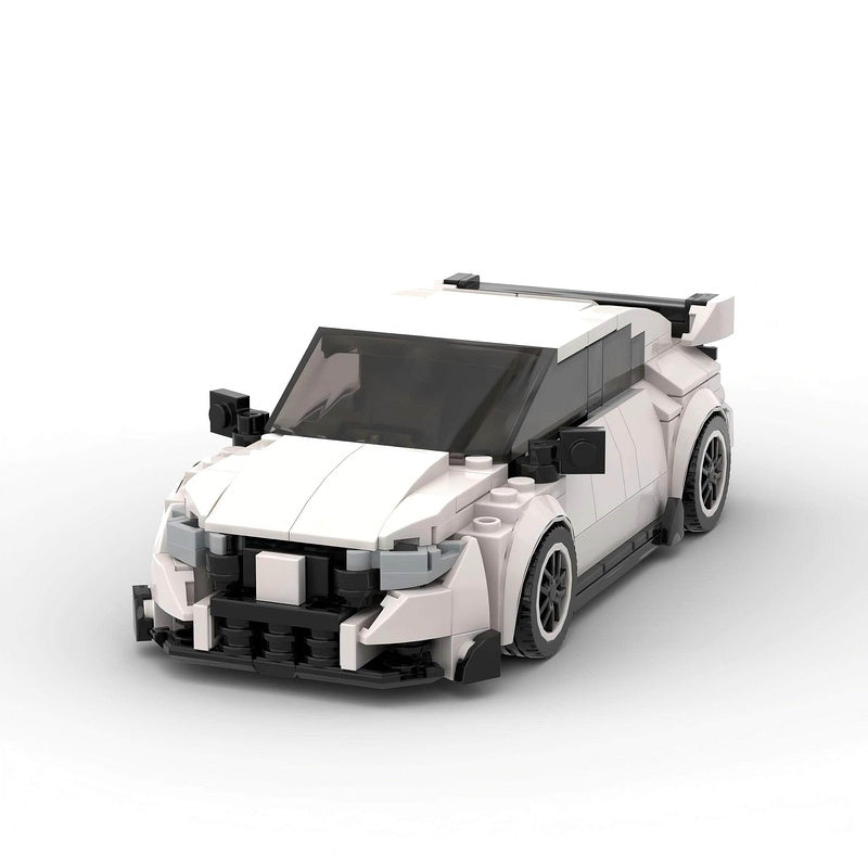 FK2-Inspired Japanese Hot Hatchback Building Kit | LEGO-Compatible MOC - 3