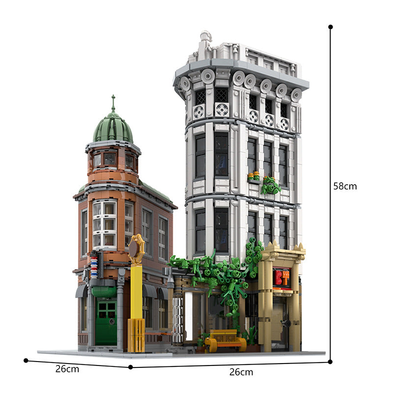 Flatiron Building Kit | LEGO-Compatible MOC - 4