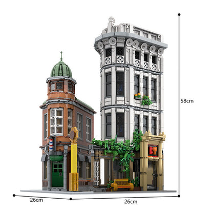 Flatiron Building Kit | LEGO-Compatible MOC - 4