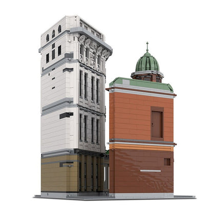 Flatiron Building MOC Architectural Landmark Building Kit - 3