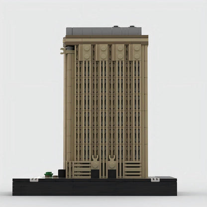 Flatiron Building NYC MOC Skyscraper Kit | Historic Manhattan Landmark Model - 1
