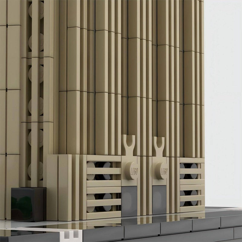 Flatiron Building NYC MOC Skyscraper Kit | Historic Manhattan Landmark Model - 5