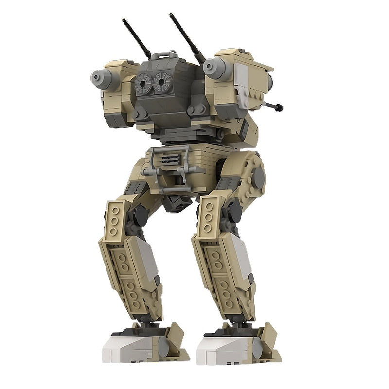 Flea Battlemech MOC Building Kit Futuristic Mecha Model - 1