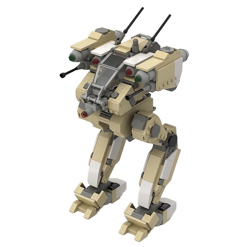 Flea Battlemech MOC Building Kit Futuristic Mecha Model - 5