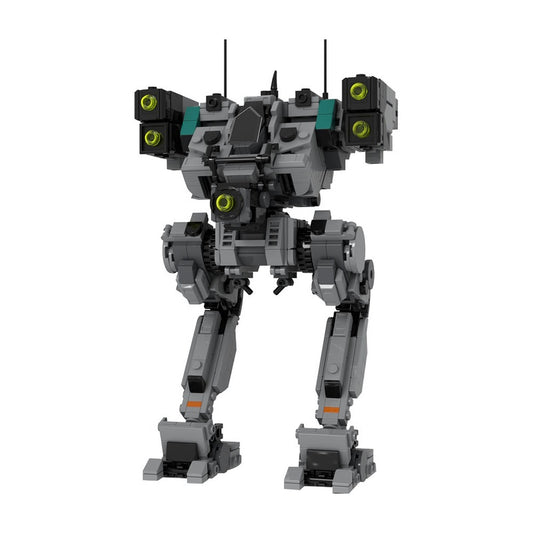 Flea Light Scout BattleMech Building Kit | LEGO-Compatible MOC - 2