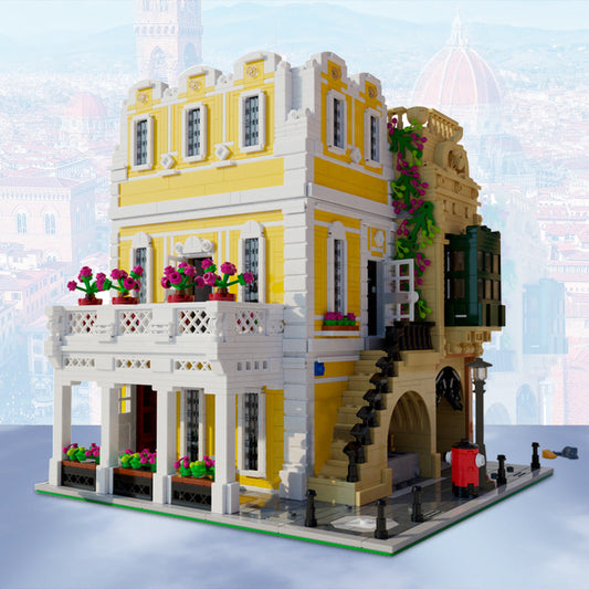 Florentine Palazzo Building Kit | LEGO-Compatible MOC - 1