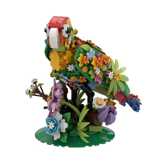 flowers brid building set | lego compatible - 5