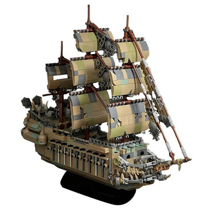 Flying Dutchman Ghost Pirate Ship MOC Building Kit - 1