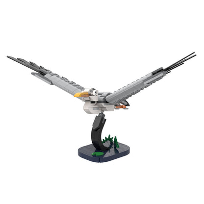 Flying Heron Building Kit | LEGO-Compatible MOC - 3