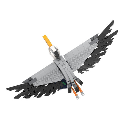 Flying Heron Building Kit | LEGO-Compatible MOC - 5