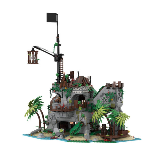 Forbidden Island Building Kit | LEGO-Compatible MOC - 1