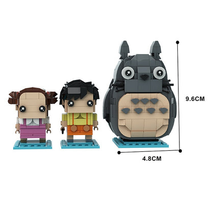 Forest Spirit Trio Cube Character MOC Building Kit - 1