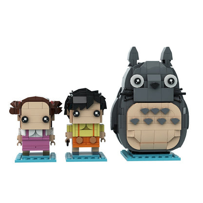 Forest Spirit Trio Cube Character MOC Building Kit - 6