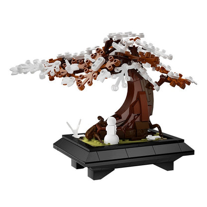 Four Seasons Bonsai MOC Building Kit | Seasonal Tree Display Model - 8