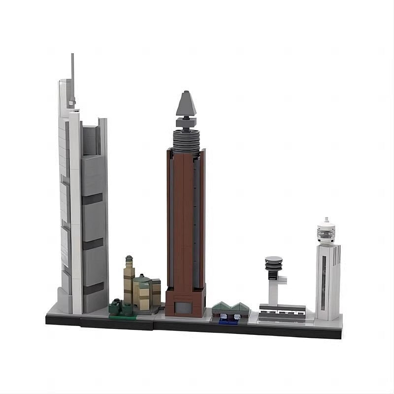 Frankfurt Am Main Skyline MOC Building Kit | City Architecture Model - 5