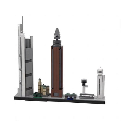 Frankfurt Am Main Skyline MOC Building Kit | City Architecture Model - 5
