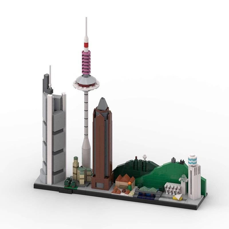 Frankfurt Am Main Skyline MOC Building Kit | City Architecture Model - 6