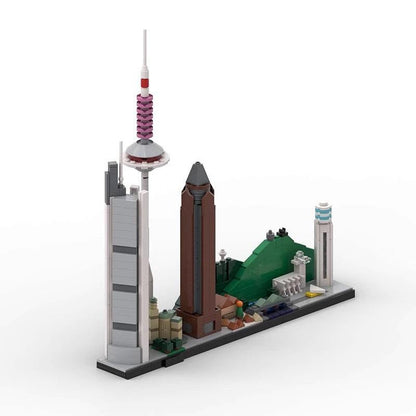 Frankfurt Am Main Skyline MOC Building Kit | City Architecture Model - 8