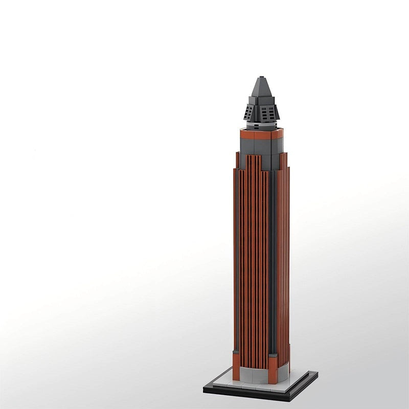Frankfurt Landmark Skyscraper MOC | 1:800 Scale Modern Architecture Build - 1