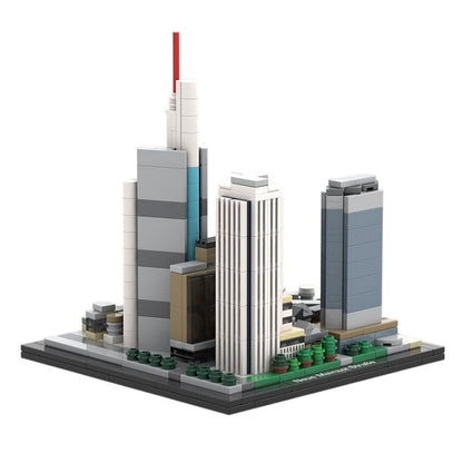 Frankfurt Neue Mainzer Strasse MOC Skyline Building Kit | City Architecture - 2