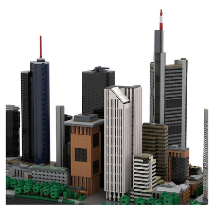 Frankfurt Neue Mainzer Straße Skyline 1:875 MOC Building Kit - 5