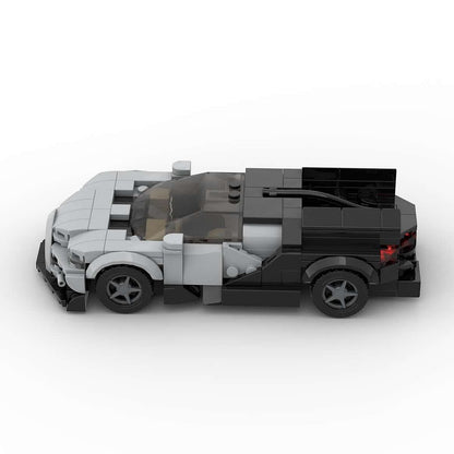 French V16 Hypercar MOC Building Kit | 1775HP Supercar Model - 2