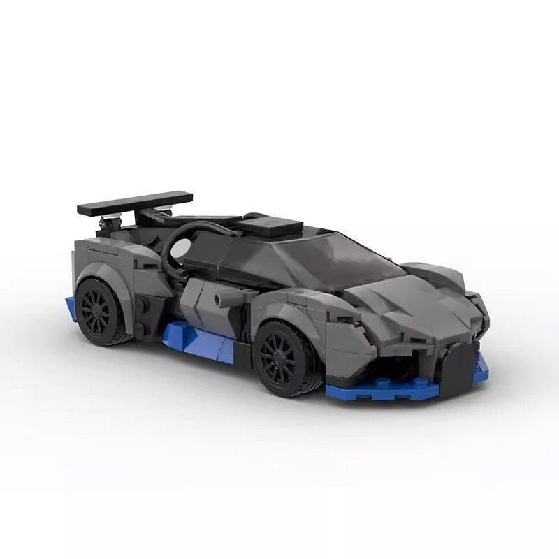 French Widebody Hypercar Racing Coupe MOC Building Kit | 8-Wide Model - 1