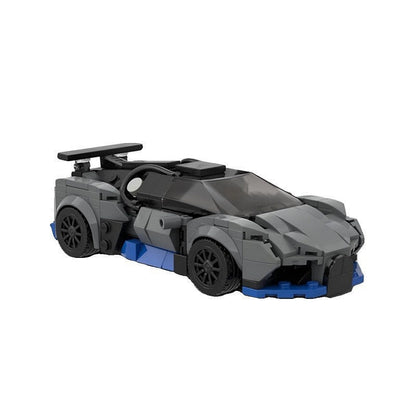 French Widebody Hypercar Racing Coupe MOC Building Kit | 8-Wide Model - 2