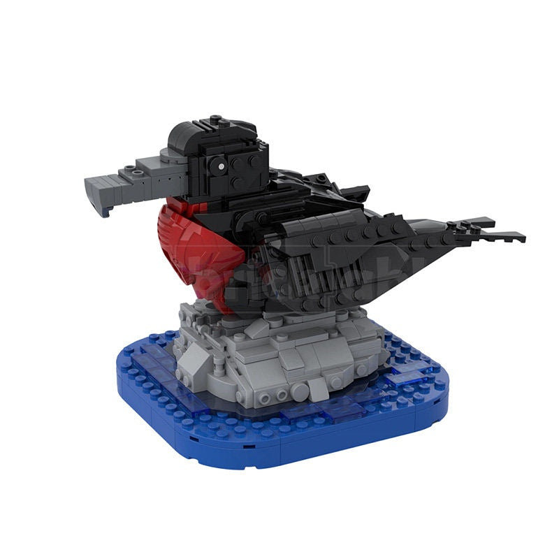 Frigatebird Bird MOC Building Kit | Realistic Seabird Model - 1