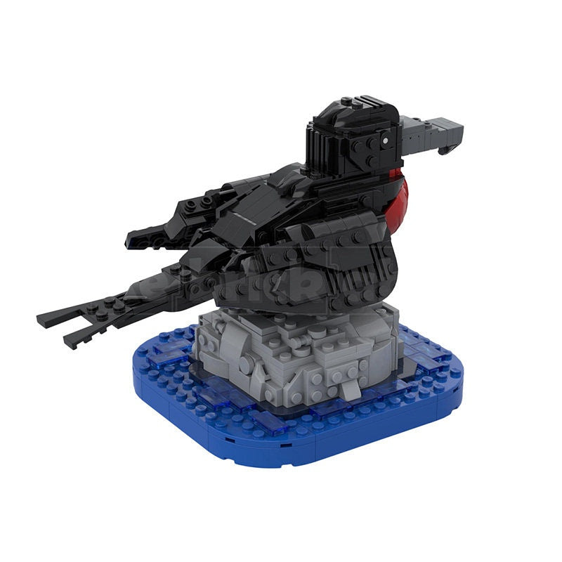 Frigatebird Bird MOC Building Kit | Realistic Seabird Model - 2