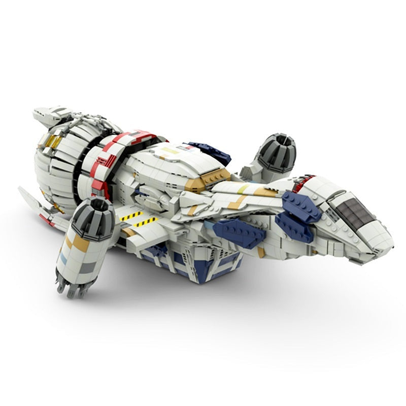 Frontier Space Cargo Transport Ship MOC Building Kit - 3