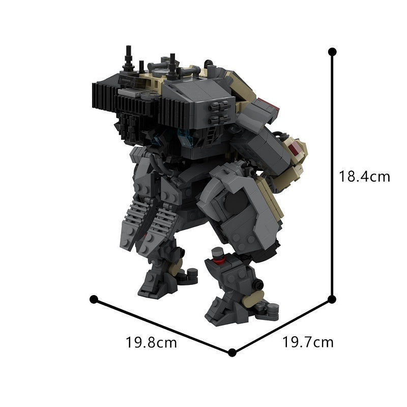 Frontline Vanguard Heavy Titan Mecha MOC Building Kit - 2